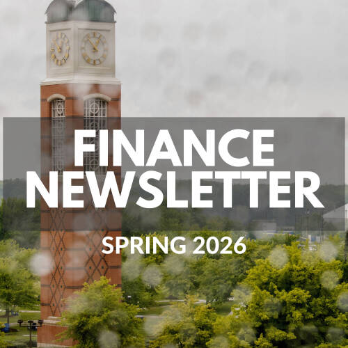 Finance Newsletter Spring 2026
